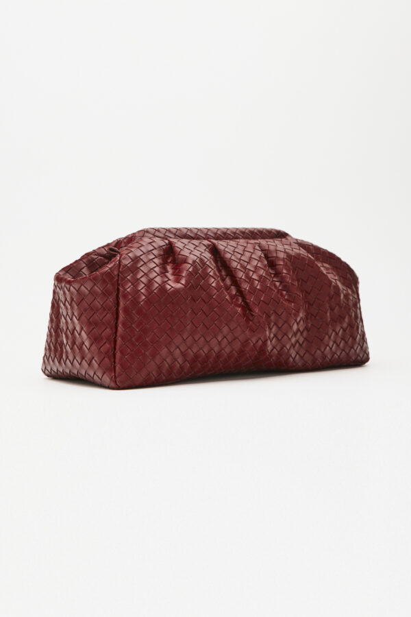 Dimi Textured Bag – Bordeaux - Image 3