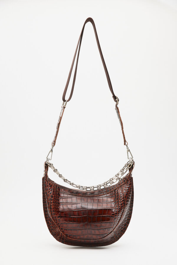 Malevi Croco Bag – Brown - Image 6