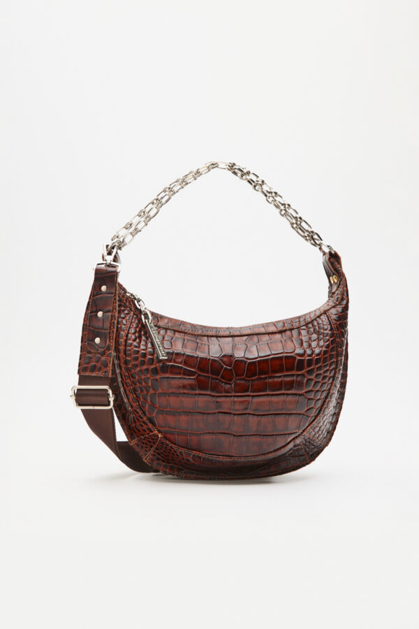 Malevi Croco Bag – Brown - Image 2